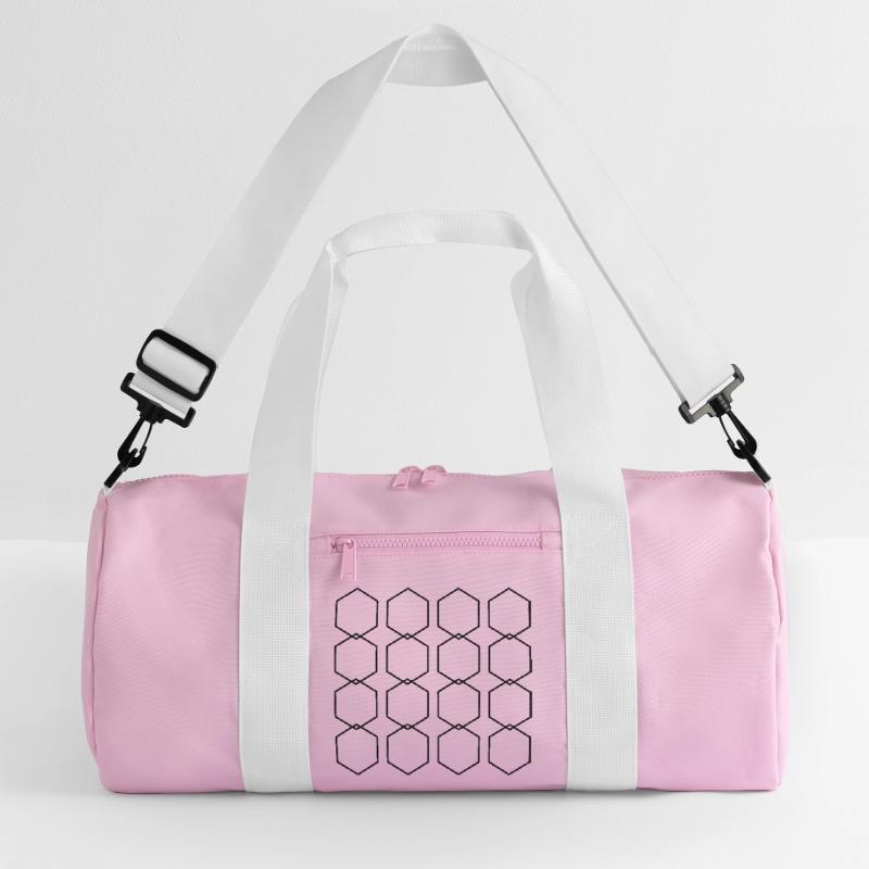 Abstract Pattern Recycled Duffel Bag
