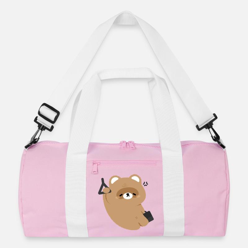 Müde Bär pendeln Recycelte Duffel Bag
