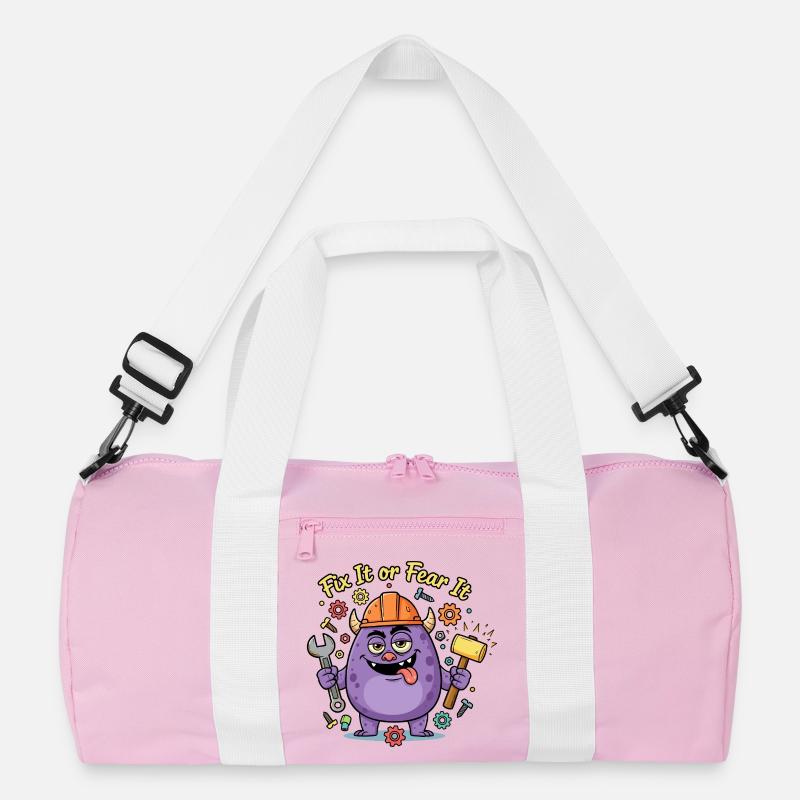 Fix It oder Fear It Bau Monster Recycelte Duffel Bag
