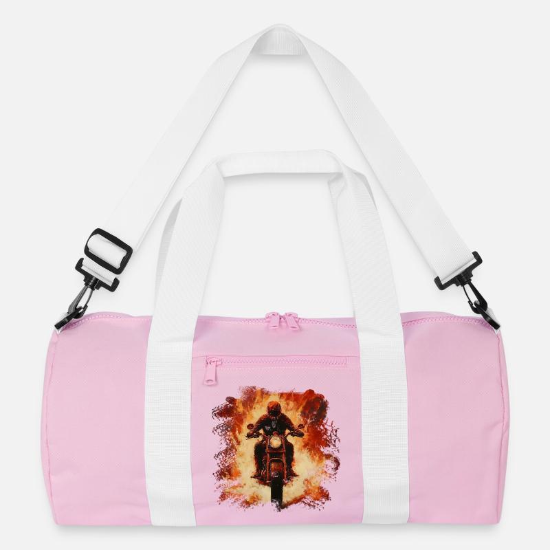 Flammensturm Motorradfahrer Recycelte Duffel Bag