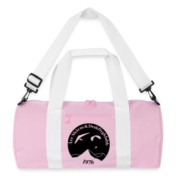 Åre Screen and Kite Flying Club Logo - Recycled Duffel Bag - pink/white - Front