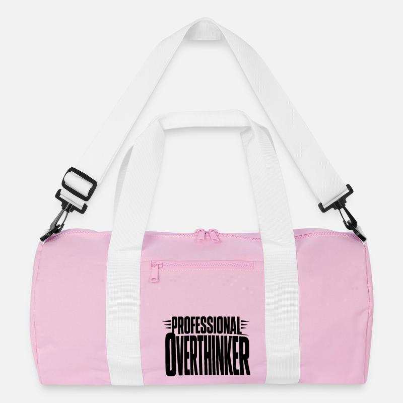 professional Overthinker Bold Recycelte Duffel Bag