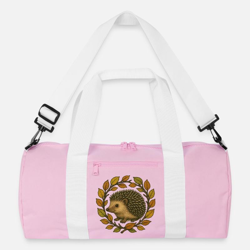 Herbst-Igelkranz Recycelte Duffel Bag