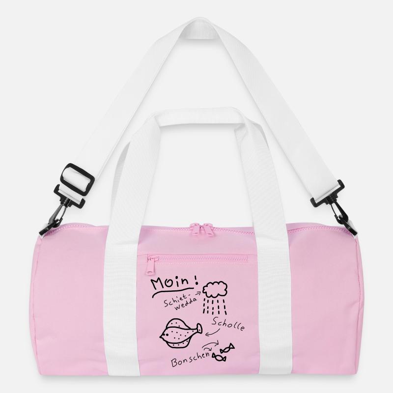 moin norddeutsch typisch plattdeutsch Recycelte Duffel Bag