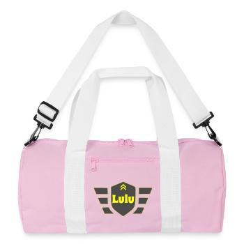 Lulu - Recycled Duffel Bag - pink/white - Front