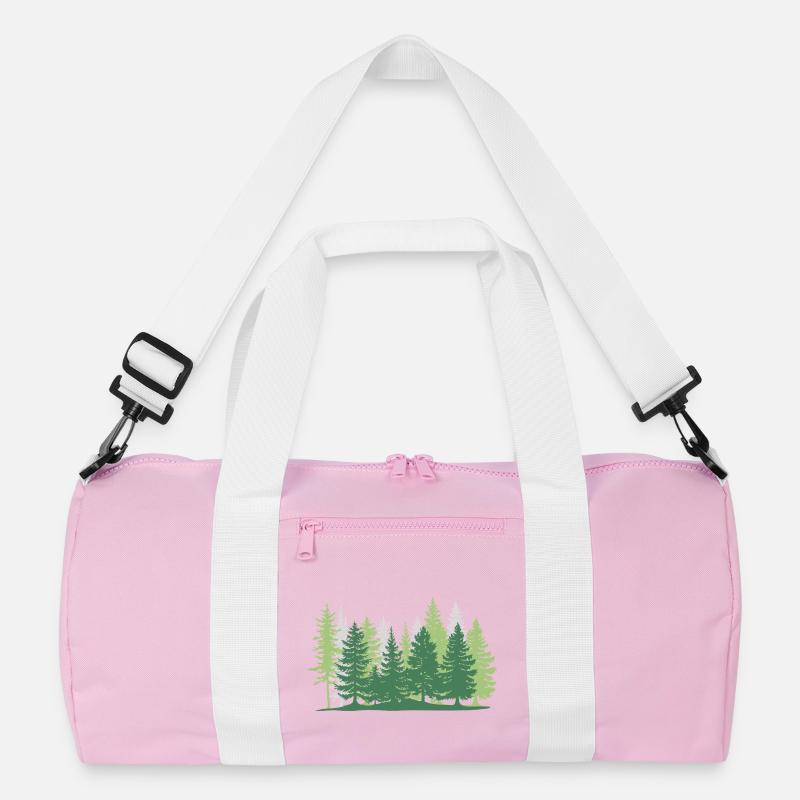Forest Tree Greens Recycled Duffel Bag