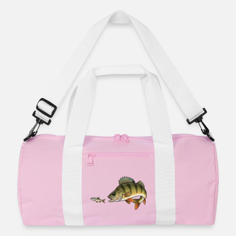 La perche chasse le poisson Sac de sport recyclé