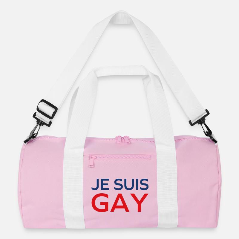 Ich bin schwul Recycelte Duffel Bag