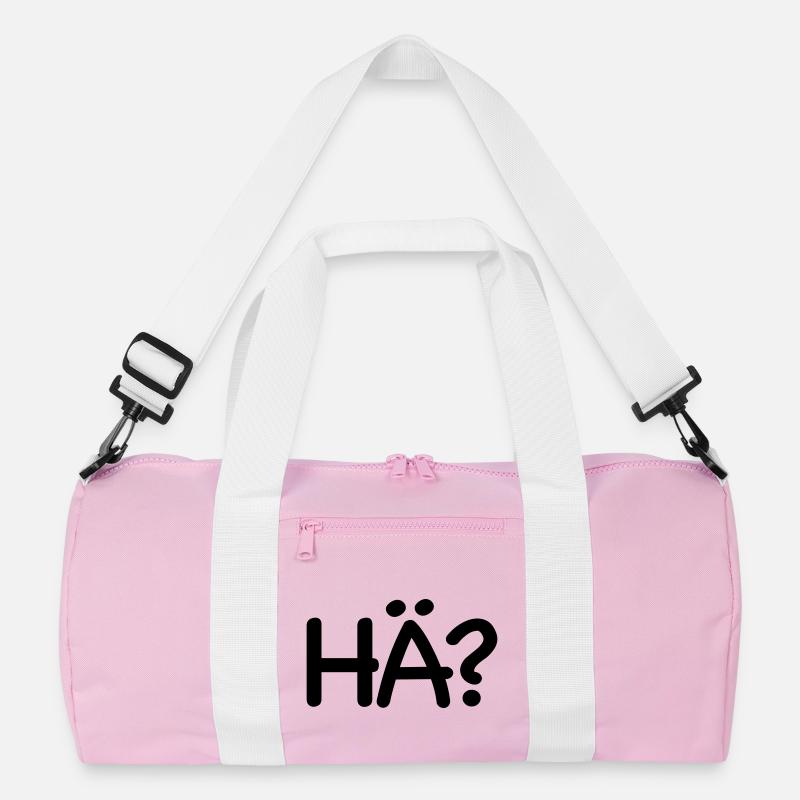 Wie bitte hä Recycelte Duffel Bag