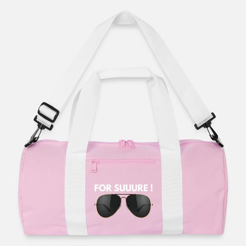 Affirmative message with a minimalist style Recycled Duffel Bag