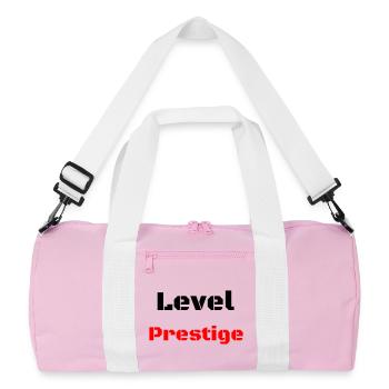 Level Prestige - Recycled Duffel Bag - pink/white - Front