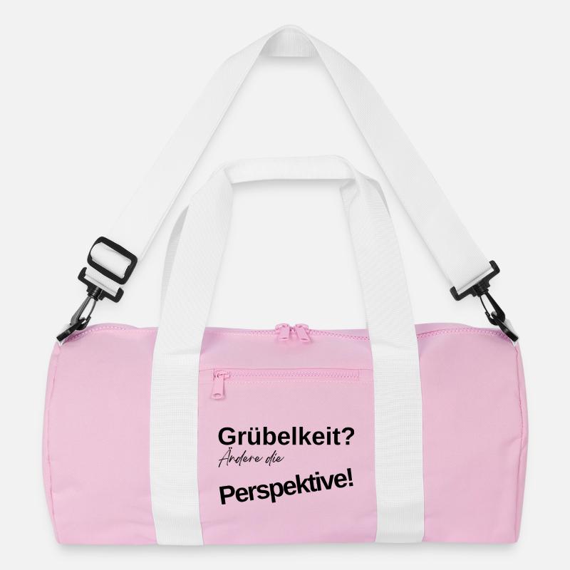 Grübelkeit? Ändere die Perspektive! Recycelte Duffel Bag