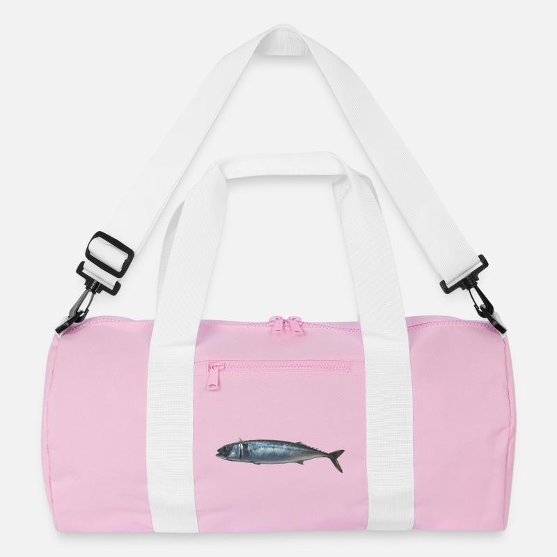 fish mackerel Recycled Duffel Bag