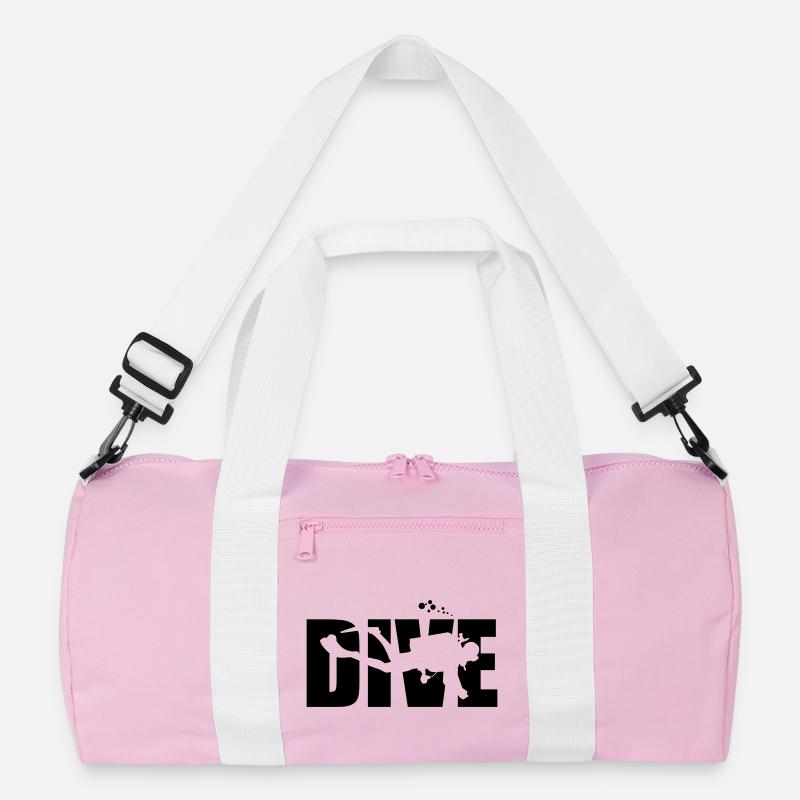 Conception de plongée pour les professionnels de la plongée Sac de sport recyclé