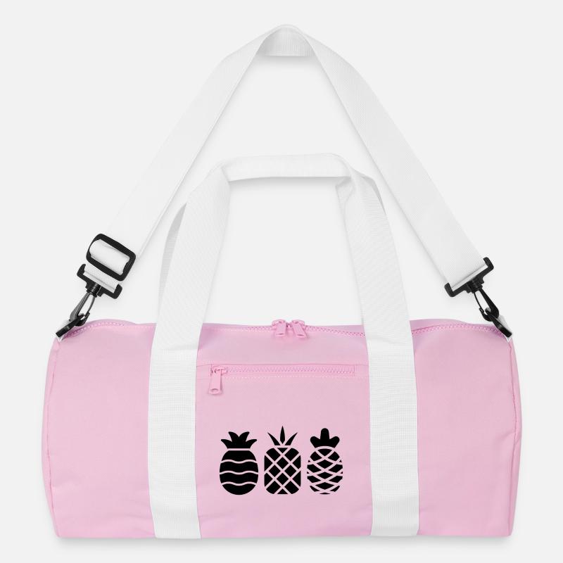 Ananas ohne Schnickschnack Recycelte Duffel Bag