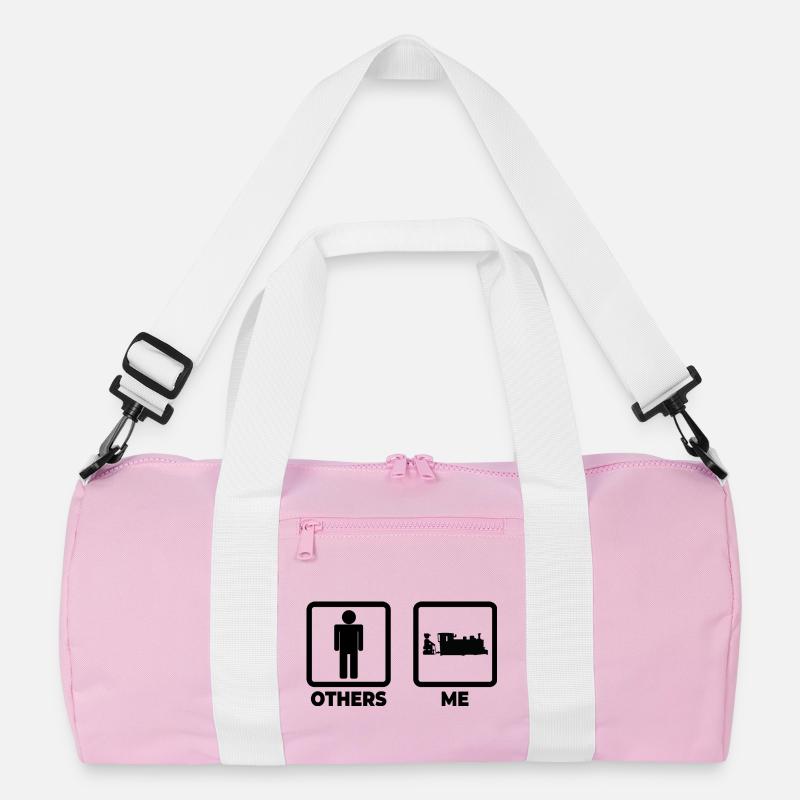 Leben eines Eisenbahners Recycelte Duffel Bag