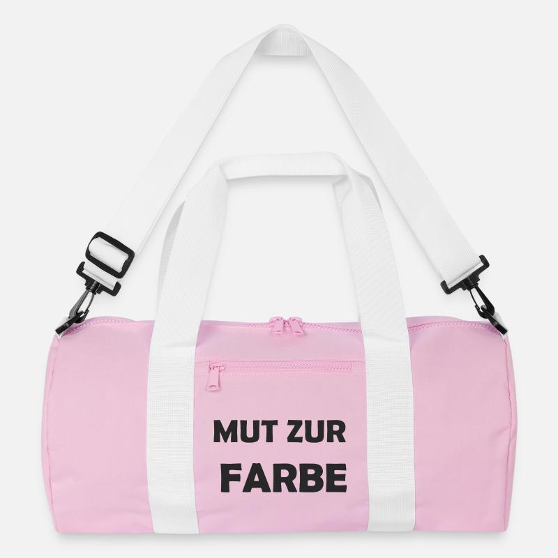Mut zur Farbe – Farbexplosion Recycelte Duffel Bag