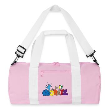 Moritz dans le cirque - Sac de sport recyclé - rose/blanc - Devant