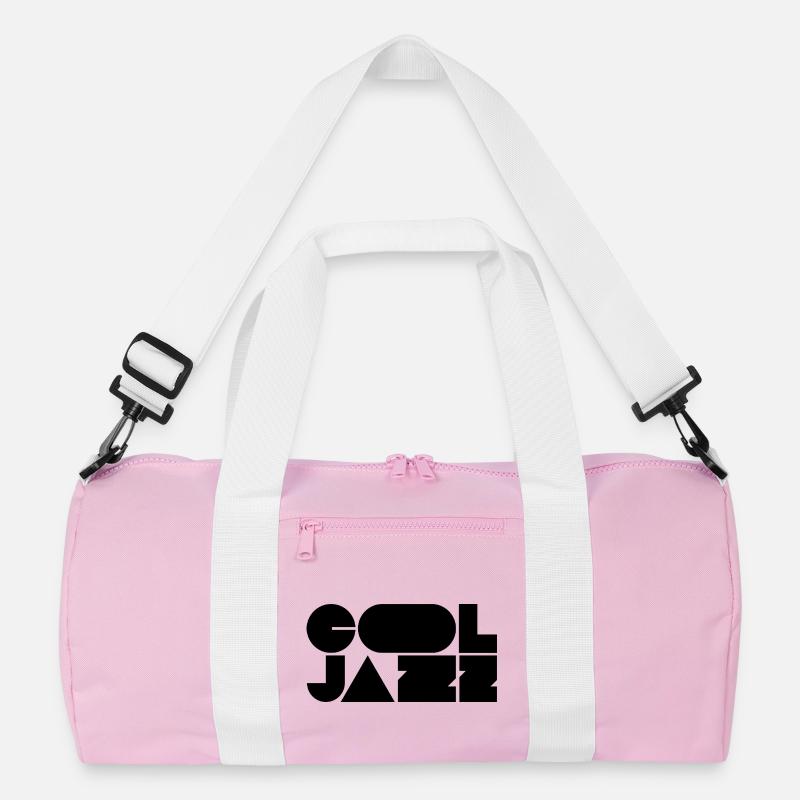Kühnes, cooles Jazz-Logo-Design Recycelte Duffel Bag