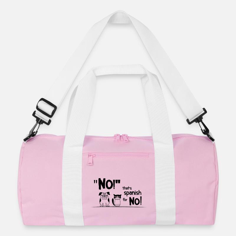 Nope. Not Today. – Sarkastischer Statement Spruch Recycelte Duffel Bag