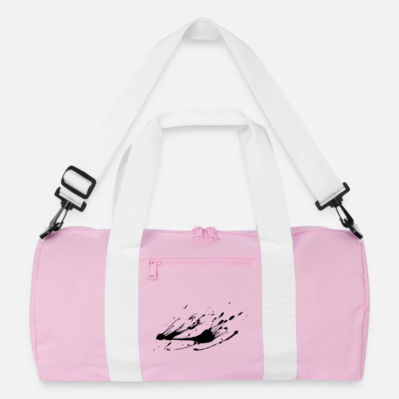 Splash-Bild malen # Recycelte Duffel Bag