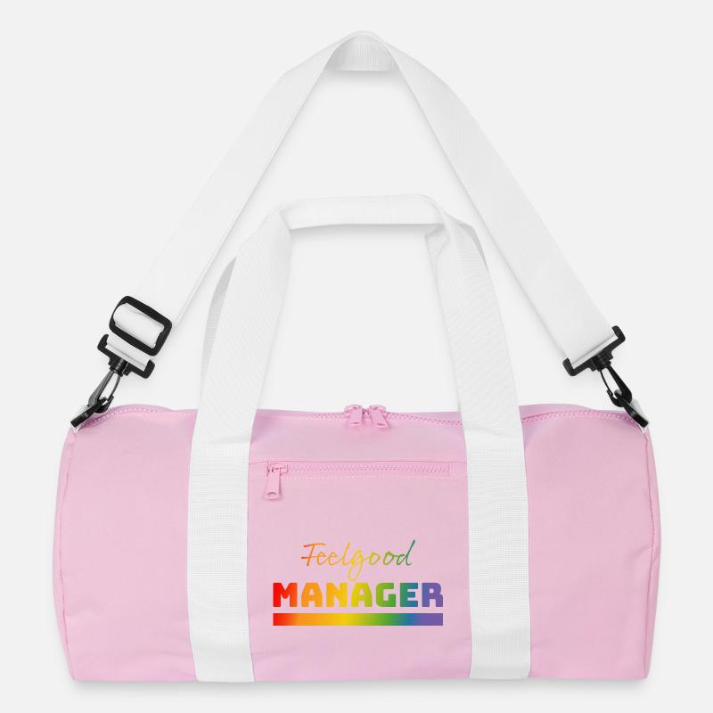 Tshirt Feelgood Manager rainbow Recycelte Duffel Bag