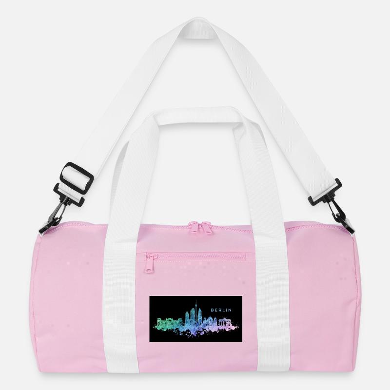 Berlin Skyline Recycelte Duffel Bag
