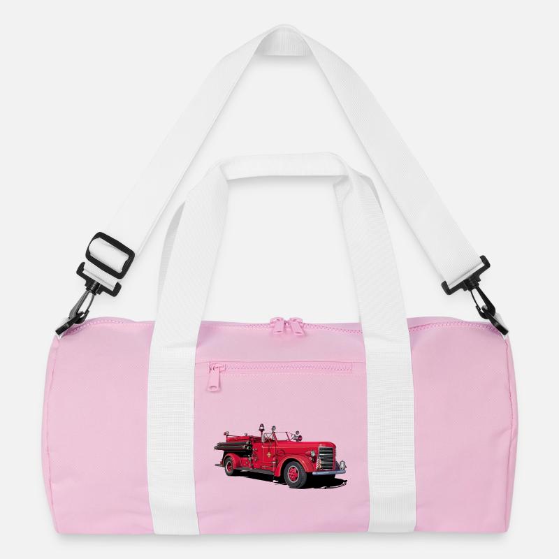 Feuerwehrauto Oldtimer Recycelte Duffel Bag