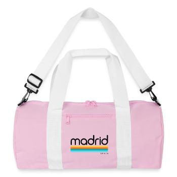 Madrid - Spain - Spain - España - Recycled Duffel Bag - pink/white - Front