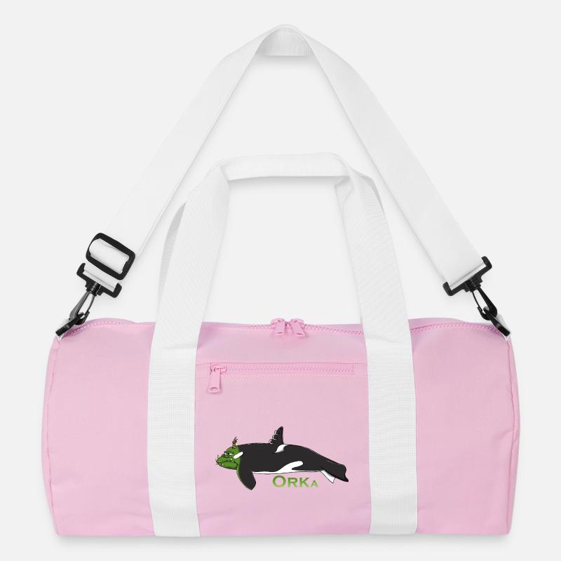 Humorous Orca Recycled Duffel Bag