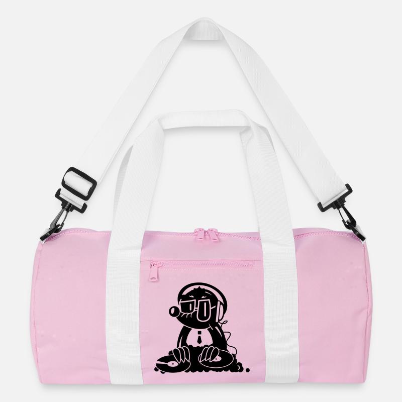 Ein Maulwurf als DJ Recycelte Duffel Bag