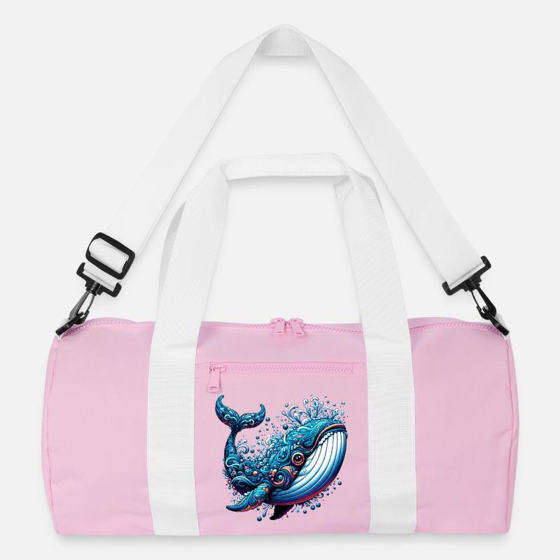 Whale Recycled Duffel Bag