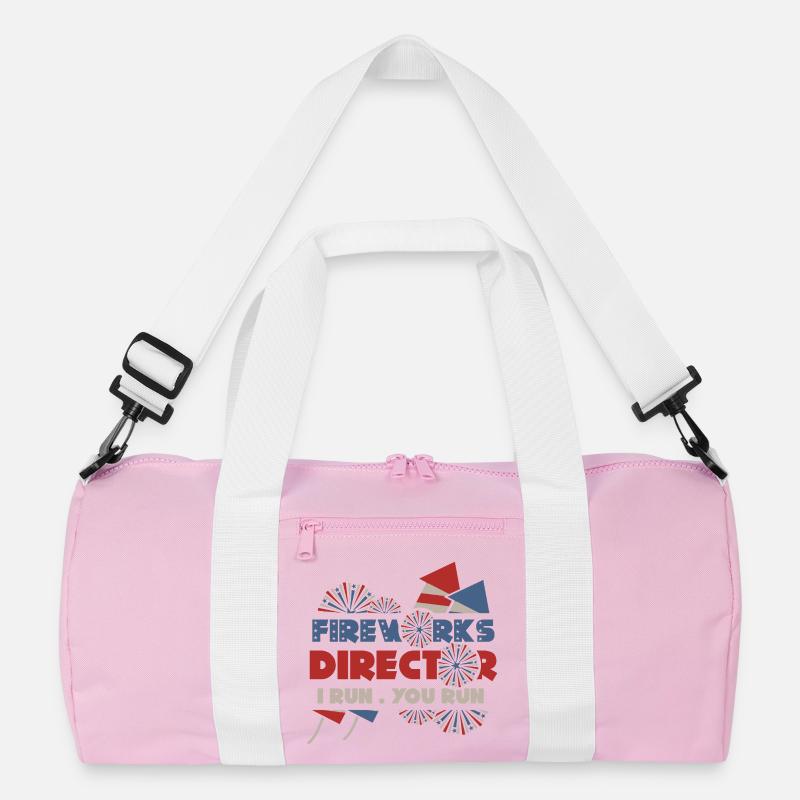 Firework Director – I Run, You Run  Recycelte Duffel Bag