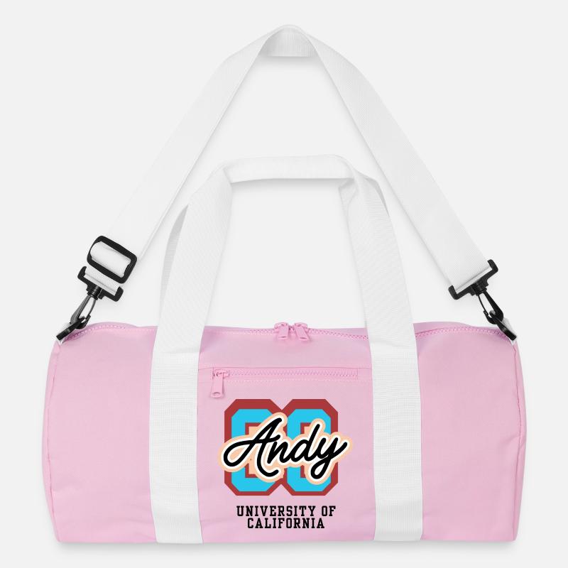 Andy Retro Varsity Emblem Recycelte Duffel Bag