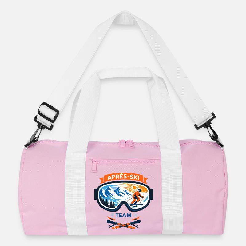 Apres Ski Team Comic Design Recycelte Duffel Bag