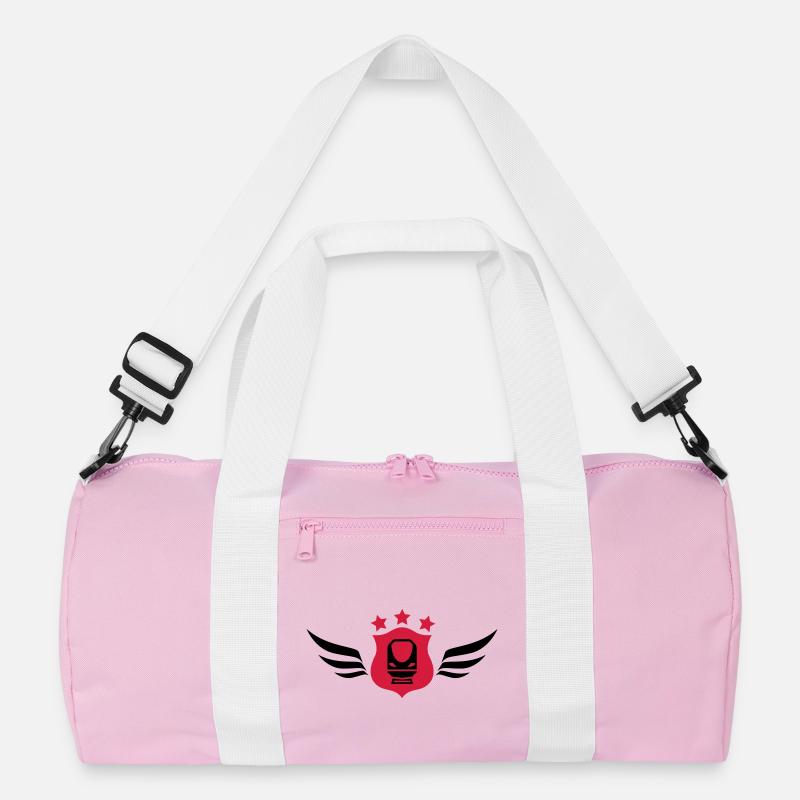 Railway Railwayman Cheminot Train Eisenbahn Recycled Duffel Bag