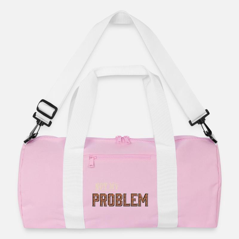 Humorvolles Not My Problem Design Recycelte Duffel Bag