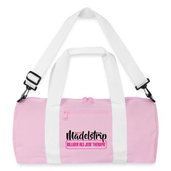 Girls Trip 2026 Girls' Tour Girls' Strip Girls' Strip - Recycled Duffel Bag - pink/white - Front