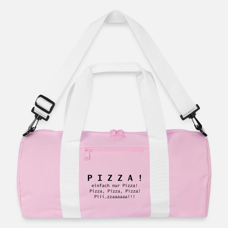 Pizza! einfach nur Pizza. Recycelte Duffel Bag