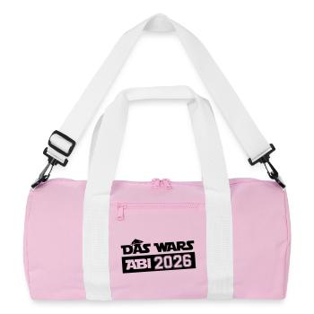That's it Abi 2026 - Recycled Duffel Bag - pink/white - Front