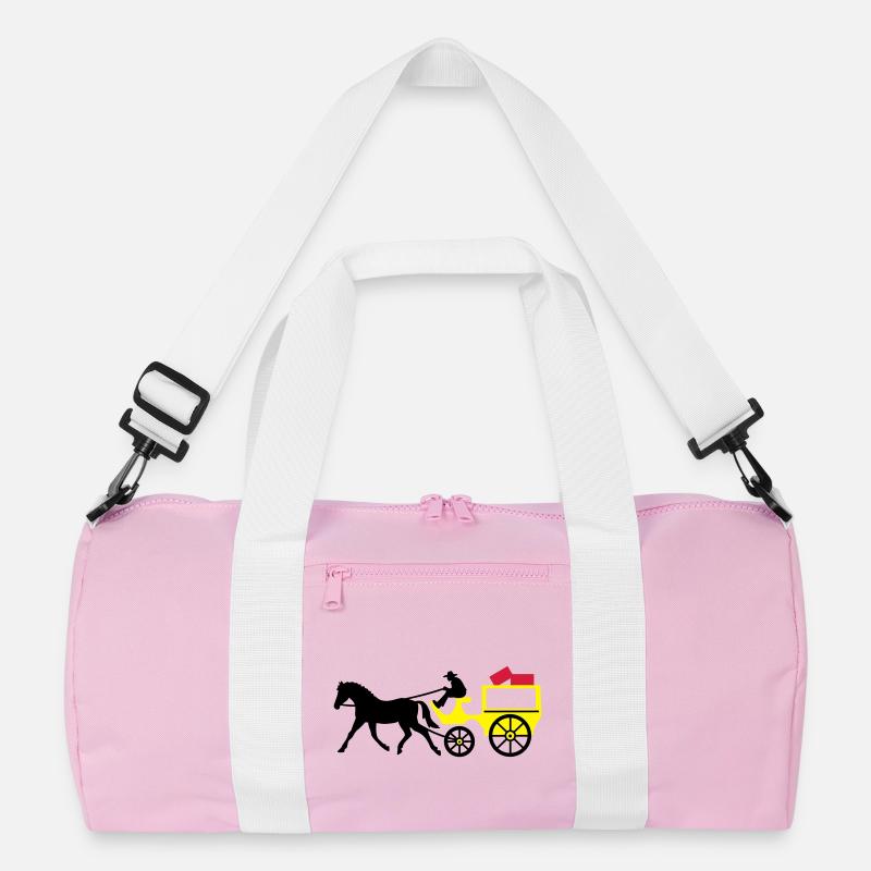 postkutsche post transport Recycelte Duffel Bag