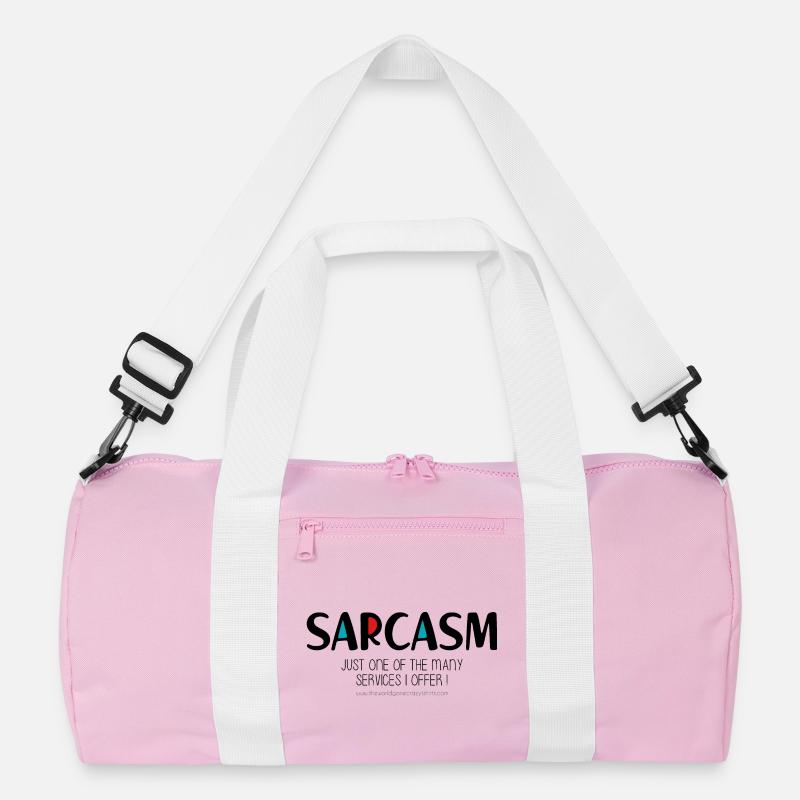 Sarkasmus Recycelte Duffel Bag