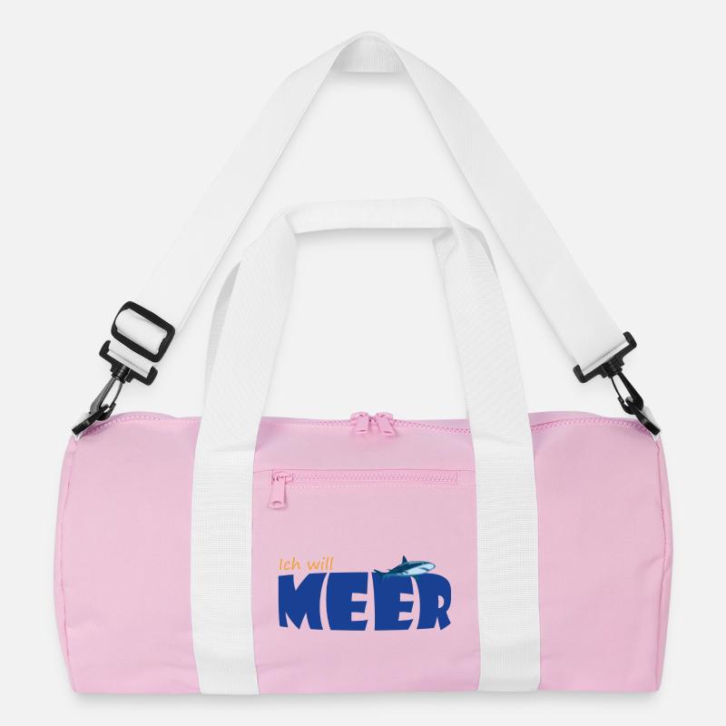 ICH WILL MEER Recycelte Duffel Bag