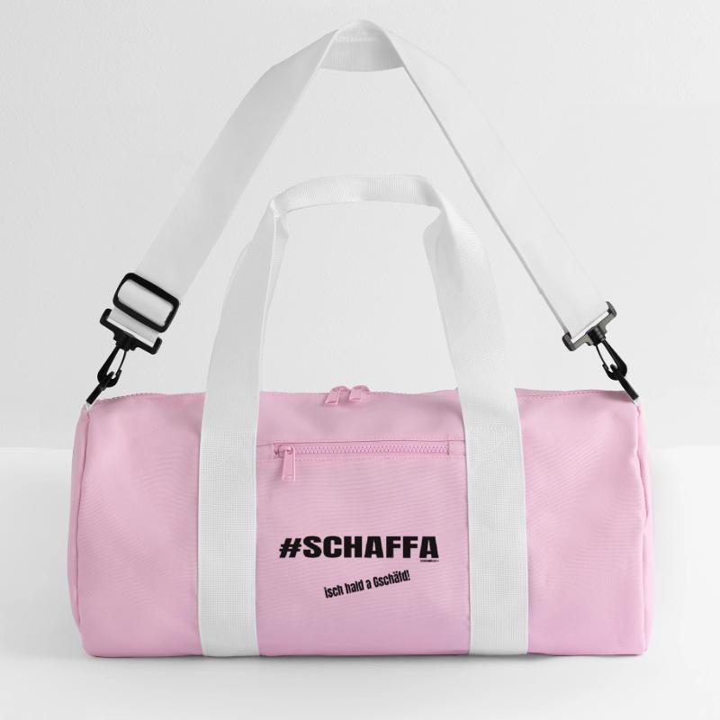 Work remains work Recycled Duffel Bag