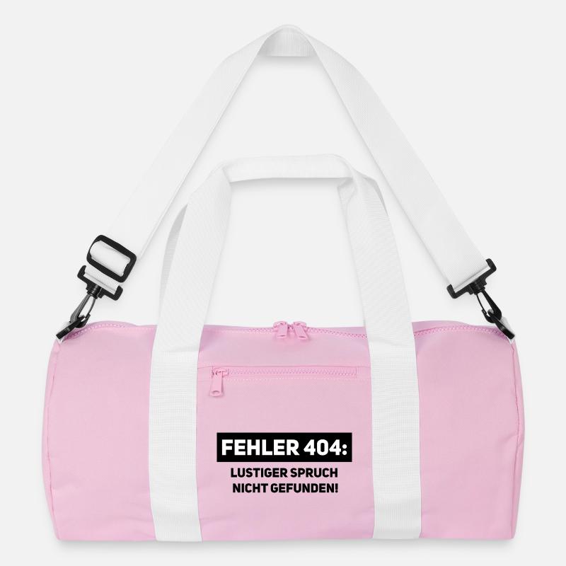 Fehler 404 – Lustiger Informatiker Spruch Recycelte Duffel Bag