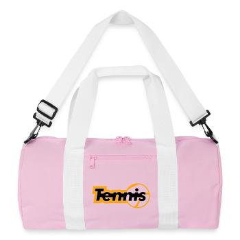 Tennis - Sac de sport recyclé - rose/blanc - Devant
