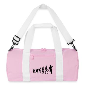 pompier_kiosdz22 - Sac de sport recyclé - rose/blanc - Devant