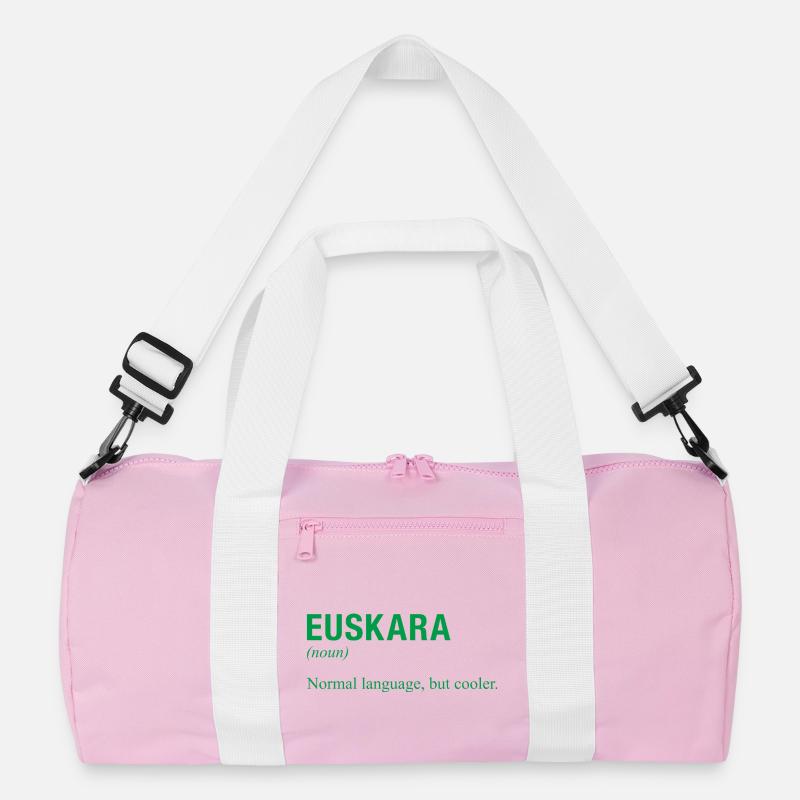 Basque language Recycled Duffel Bag