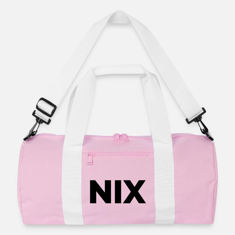 Nix - einfach nichts | Garnichts | Geschenk Recycelte Duffel Bag