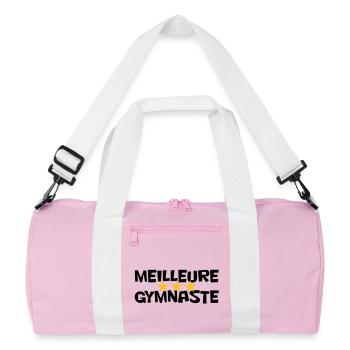 Meilleure Gymnaste - Sac de sport recyclé - rose/blanc - Devant